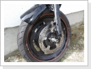 Harley-Davidson V-Rod Nr.1, Gabel-Tauchrohr abgebrochen Harley-Davidson V-Rod Nr.1, Gabel-Tauchrohr abgebrochen