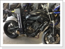 Rahmenvermessung an Yamaha MT07, Rahmen ist maßhaltig Rahmenvermessung an Yamaha MT07, Rahmen ist maßhaltig
